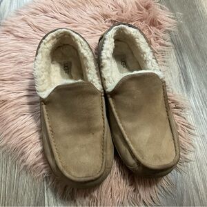 UGG Brown Faux Fur Slippers Size 11